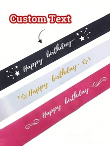 Customized Belt, Personalized Belt (With Logo And Text), Customized Party Belt (With Text), Bridal Belt, Bachelorette Party Belt, Pageant/Birthday Belt, DIY Customized Belt, Customized Bridal Belt, Bachelorette Party Gift, Bridal Belt, Personalized Belt, Bachelorette Party Belt, Customized Belt, Party Gifts, Personalized Gifts, Wedding Party, Gifts, Bridesmaid Proposal Gifts - Multicolor - View 3