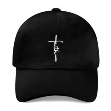 ✨1 Piece Faith Print Baseball Cap, Classic Stylish Fashionable Soft Sweatband Adjustable Size Lightweight Sun Protection Versatile Classic Cap, Suitable For Outdoor Sports Daily Wear Party Vacation Perfect Gift For Families And Friends - Baseball Caps, Beanies, Sun Hats, Bucket Hats, Cool Hats, Headwear, Stylish Hats, Fashion Hats, Everyday Hats, Von Dutchs, Nyxx Hat, Hats For Women, Gorras Para Mujer, Valentine's Day - Multicolor - 查看 9