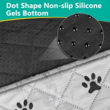 1 Pack Large 39"X27" Washable Pee Pads For Dogs Super Absorbent Dog Training Pads Non-Slip Pet Training Pads Mats Whelping Pads For Dogs Cats Puppy - Multicolor - View 4