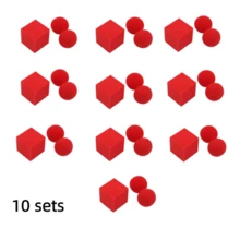 Set de 3 piezas de esponjas mágicas, adecuado para principiantes, incluye formas cuadradas y redondas - Multicolor - Ver 11