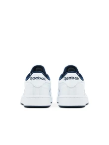 Reebok Club C 85 男士运动鞋 吸汗透气 防晒 轻便 弹性好 装饰百搭 纯色Logo 易洗速干 日常上学跑步瑜伽户外 白色 100000156 - 白色 - 查看 4