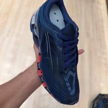 Men's Navy Blue And Red Athletic Shoes - Comfortable, Lightweight, Breathable - Sizes 38 To 43 - 藏蓝色 - 查看 3