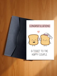 1张，结婚贺卡，祝贺卡，祝酒卡，祝幸福新人（含信封），小型企业用品，感谢卡，生日礼物，卡片，特色商品，礼品卡 - 套裝 - 查看 23