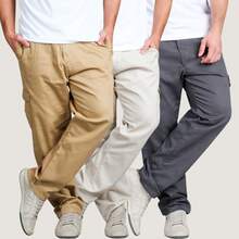 Kit Of 3 Men's Cargo Pants, Tactical Twill, Casual Streetwear, Military Style, Functional Pockets, For Daily Use, Work, Adventure, Urban Fashion - 柿子色 - 沙色 - 灰色 - 查看 1