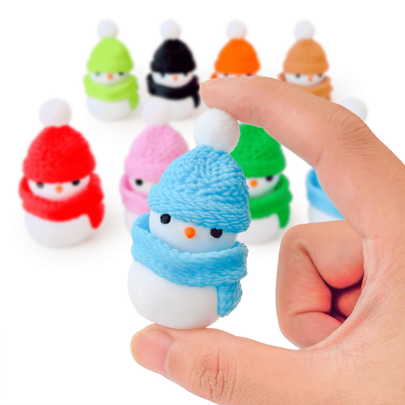 3D Printed Snowman Clicker Toy, Best Selling Cross-Border Gadget, Small Gift, Pressure Relief Toy