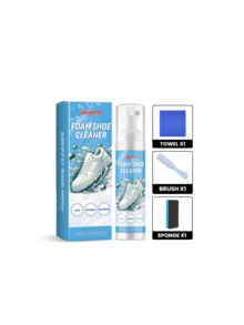 jakehoe 1 Set Sneaker Cleaning Kit - Dry Wash Foam Cleaner For Sports Shoes, Effectively Removes Dirt And Grease, Restores Shoes To Like-New Condition, Suitable For Various Shoe Materials, Keeps Shoes Soft And White, Women's Day, Travel Essentials, Wedding Favors, Y2k, Bedroom, Car Accessories Women, Kitchen Decor, Cute Stuff - Multicolor - View 12