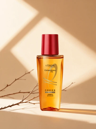 L'Oreal 非凡护发油 - 适用于染发，旅行装 - 30毫升/1.01盎司。
