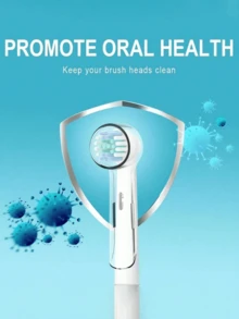 2pcs Electric Toothbrush Head Protective Covers - Multicolor - View 9