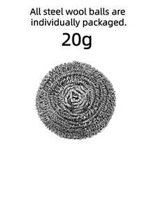 Steel Wool Cleaning Balls, Cleaning Balls, Stainless Steel Cleaning Balls, Steel Wool Pads, Cleaning Brushes, Kitchen Dish Washing Brushes, Steel Wool Balls, Decontamination Cleaning Pot Brushes, Stainless Steel Cleaning Brushes, Wear-Resistant, Stainless Steel Kitchen Cleaning Brushes, Cleaning Brushes, Essential Kitchen Cleaning Items. - Multicolor - View 4