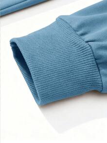 Men's Casual Loose Drawstring Sweatpants, Lightweight Jogger Pants For Running, Spring And Autumn - Royal Blue - View 6