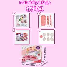 Kit de Pulseira de Diamante DIY, Pulseira de Contas Feita à Mão para Melhores Amigas, Conjunto de Artesanato de Contas Feminino, Caixa de Presente, Conjunto de Presente para Melhor Amiga/Irmã, Conjunto de Presente de Feriado - Multicolorido - Visão 9