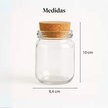 Spice Jar Kit (200ml) + Spice Sheet With 28 Transparent Stickers - 6 lọ + vỉ đóng gói - Xem 5