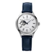 Automatic Mechanical Women's Watch, Double Lion Design, Oriental Style, Gift For Master, RE-ND0005S00B - White - View 1