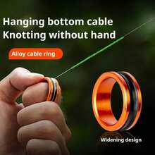 1pc Alloy Line Cutter, Anti-Slip Protective Hand/Fishing Reel Tightening Main Line Knot Fishing Tool - Multicolor - View 1