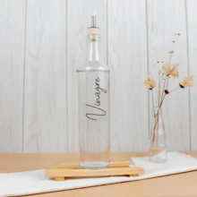 Glass Oil And Vinegar Set 525ml With Polymer Pouring Spout - Kit 2 - Oil and Vinegar - View 4