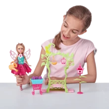 ZURU Sparkle Girlz Fairy Garden & Accessories, Miniature Posable Dolls - Sparkle Girlz Floral Fairy Garden - View 3