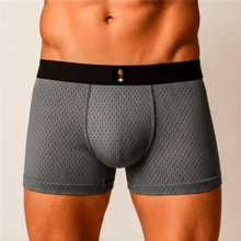 Men's 4-Pack Premium Dry Fit Briefs With 100% Cotton Lining - New Release - Nhiều màu - Xem 5