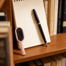 Mini Air Cushion Comb, Pink Heart-Shaped Fashion Handheld Soft Hair Brush, Tangle-Free Styling, Cutting Tool - Pink 1 - View 4