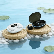 这款新型睡眠无线蓝牙耳机迷你耳机TWS立体声耳机适用于所有智能手机。 - 彩色 - 查看 2