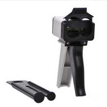 1pc Manual Caulking Gun, 1:1/1:2 Universal, Suitable For Dental Impression, Handcraft - Black and White - View 5