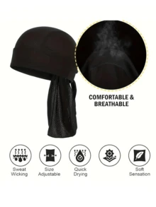 Quick-Dry Breathable Cycling Cap, Unisex Sun Protection Cycling Headband, Moisture-Wicking Sports Headscarf, Suitable For Cycling, Hiking, Running, Outdoor Sports And Daily Use, Cycling Accessory & Outdoor Essential - Multicolor - View 9