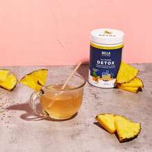 Bella Probiotics Iced Bella  Natural Colon Cleanse Powder - Pineapple & Mango Flavor, 400g Per Pack - Digestive & Detox Support, Vegan, Non-GMO- 500g - Detox Powder (Pineapple) - 查看 4