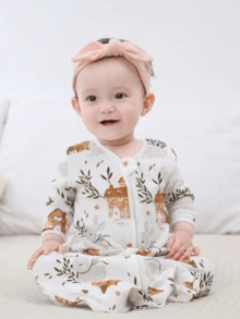 1set Newborn Swaddle Set, 0-3 Months Baby Swaddle, Wearable Baby Blanket, Baby Swaddle Wrap, Easy Change Swaddle Pouch, Wearable Baby Blanket, Infant Swaddle - Multicolor - View 4