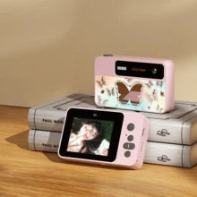 1080P高清数码相机，8倍数码变焦，适用于Vlog拍摄，2.4英寸液晶显示屏，可充电，专业摄影相机，支持32G SD卡，可用于拍照、录像和网络摄像头，适合作为感恩节、圣诞节和新年礼物。 - 多色-蝴蝶 - 查看 8