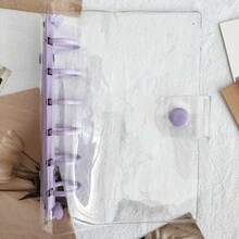 Sổ tay rời trong suốt, gáy xoắn có thể tháo rời, chất liệu trong suốt cao, chống áp lực và chống trầy xước, thiết kế khóa cài, phù hợp cho ghi chú bài học trên lớp, sắp xếp tài liệu văn phòng, lập kế hoạch và bố cục sáng tạo, sổ tay rời trong suốt di động, văn phòng phẩm thiết thực cho học tập và công việc hàng ngày, thích hợp làm quà tặng văn phòng phẩm, đồ dùng học tập, tốt nghiệp, đám cưới, Ngày của Mẹ. - Sách rời - Xem 12