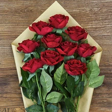 20/10/5/1 bông hoa hồng đỏ, hoa giả, quà tặng ngày Valentine, quà cưới cho người yêu, hoa tươi vĩnh cửu, bó hoa cưới, trang trí hoa, hoa hồng giả, thích hợp làm quà tặng ngày Valentine, tiệc cưới, trang trí nhà cửa. - màu đỏ tươi - Xem 10