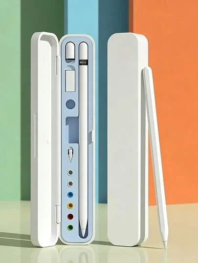 1pc Apple Pencil Holder Case, Protective Cover For IPad Tablet Stylus Pen, Tip Converter Accessories