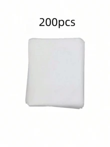 200/100pcs Nail Art Dust Filter Paper Refill Set, Disposable Nail Dust Absorbing Pads, Replacement Filter Paper - White - View 15