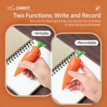 1pc 2026 New Cartoon Carrot Pen Animal City Judy Hopps Cute Ballpoint Pen, Student Portable Press-Type Stitch Travel Classroom Fidget Mini Stuff Bath Christmas Stationery Stress Ball, Birthday Gift, Christmas Gift, Halloween Gift, Perfect Gift, Stationery - Multicolor - View 5