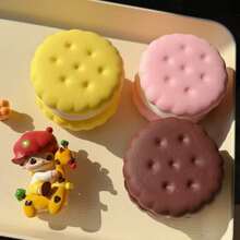 2026 1 peça Novo Macaron Hambúrguer Brinquedo Squishy, Ultra Macio, de Recuperação Lenta, Brinquedo Anti-Stress, Brinquedo de Comida Realista de Alta Qualidade (Em Camadas), Presente de Aniversário, Presente de Páscoa, Presente de Dia dos Namorados, Presente Perfeito, Presentes - Multicolorido - Ver 9