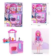 Conjunto de muñeca de hada pastelera ZURU SPARKLE GIRLZ FAIRY SPRINKLES - Muñeca panadera Sparkle Girlz Fairy Sprinkles - Ver 4