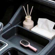 Mini Air Cushion Comb, Pink Heart-Shaped Fashion Handheld Soft Hair Brush, Tangle-Free Styling, Cutting Tool - Pink 1 - View 6