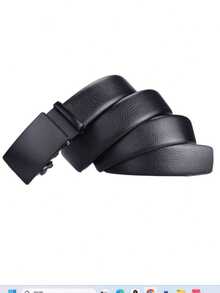 2pcs Men's New Leather Belt, Business Casual Classic Fashion Belt, Men's Gift - Multicolor - View 4