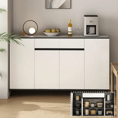 Moderno Simple 120cm Armario De Cocina Sala De Estar Locker