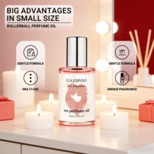 Women's Roller Ball Fragrance, Featuring A Delicious Oriental Scent With Notes Of Peach, Blood Orange, Cardamom, Vanilla, And Coconut Cream. Suitable For Campus, Office, Restaurant, Travel, Parties, Dates, And More. Enhances Confidence And Charm, Making It A Great Gift For Holidays And Birthdays. - 10ml - View 3