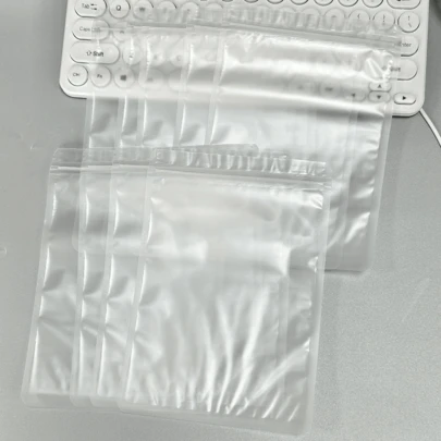 100pcs Party Gift Packaging Bags, Jewelry Accessory Packaging Bags, Business Card Gift Self-Sealing Bags, Transparent Gift Self-Sealing Storage Bags, Reusable, Convenient, Suitable For Holidays, Birthdays, Weddings, Party Gifts, Daily Storage And Plastic Self-Sealing Bags.