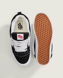 Vans Knu-Skool Padded Sneakers Men's VN0009QC6BT - Black and White - View 6