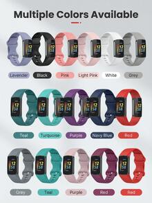 这款 Fitbit Charge 5/6 硅胶表带采用硅胶材质，柔软亲肤，防水易清洁，搭配时尚的 8 字形表扣设计，多种颜色和尺寸可选，男女皆宜。是运动、休闲和商务场合的理想替换表带。 - Charge 5/6 - 查看 7