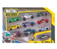  ZURU Metal Machines - Serie 2 de Coches - Paquete Múltiple de 10 Coches