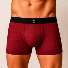 Men's 4-Pack Premium Dry Fit Briefs With 100% Cotton Lining - New Release - Nhiều màu - Xem 3