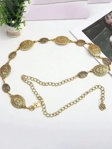 1pc Ocean Vacation Style Starfish Waist Chain, Sexy Beach Faux Pearl Flower Body Chain, Suitable For Women's Daily And Vacation Wear, Autumn, Halloween, School, Etc. - Multicolor - View 11