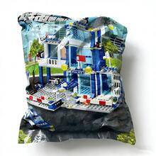 City Bus Station Building Model Toy Set, City Bus Depot Blocks Toy, Birthday Gift, Halloween And Christmas Gift - Multicolor - View 10