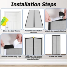 Window Treatment Set - שחור - ראה 4