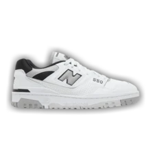 New Balance New Balance 550 'Concrete Black' (Unisex) White/Concrete/Black BB550NCL Summer New - 黑色 - 查看 1