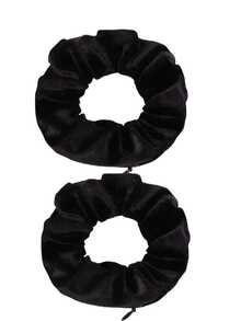 5pcs/3pcs/2pcs/1pc Velvet Scrunchies With Hidden Pocket, Multifunctional Hair Accessories Pouch, Portable Coin Purse, Back To School Essential, Storage Bag, Other Storage Products, Multifunctional Storage Bag, Travel Accessories And Supplies, Keychain, Zipper Scrunchies, Non-Waterproof Travel Essentials, Back To School & Travel Supplies - Multicolor - View 31