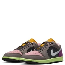 Nike Air Jordan 1 Low 'Men's Patent Varsity Red Black Jordans For Men HV4089-006 | Low-Top Versatility, Everyday Wearable - 彩色 - 查看 3